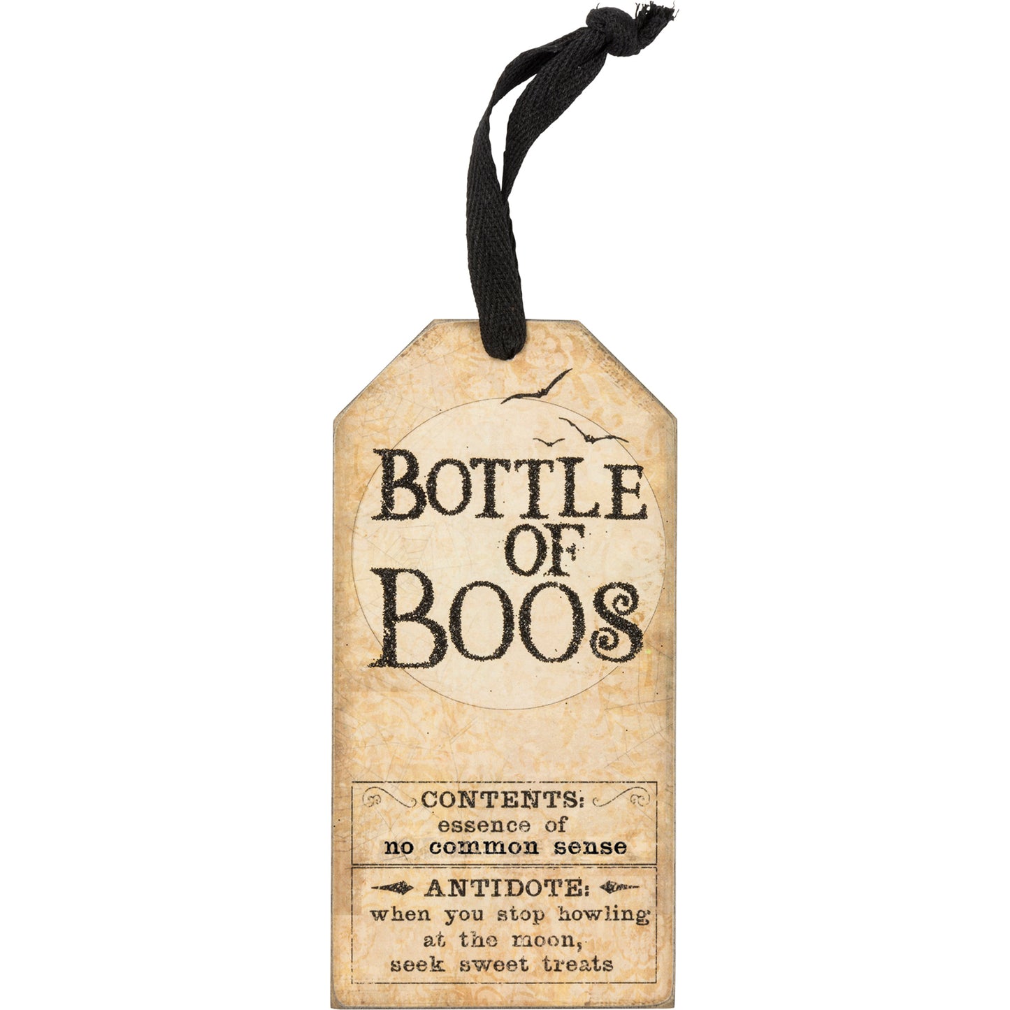 Witches Brew Bottle of Boos Bottle Tag