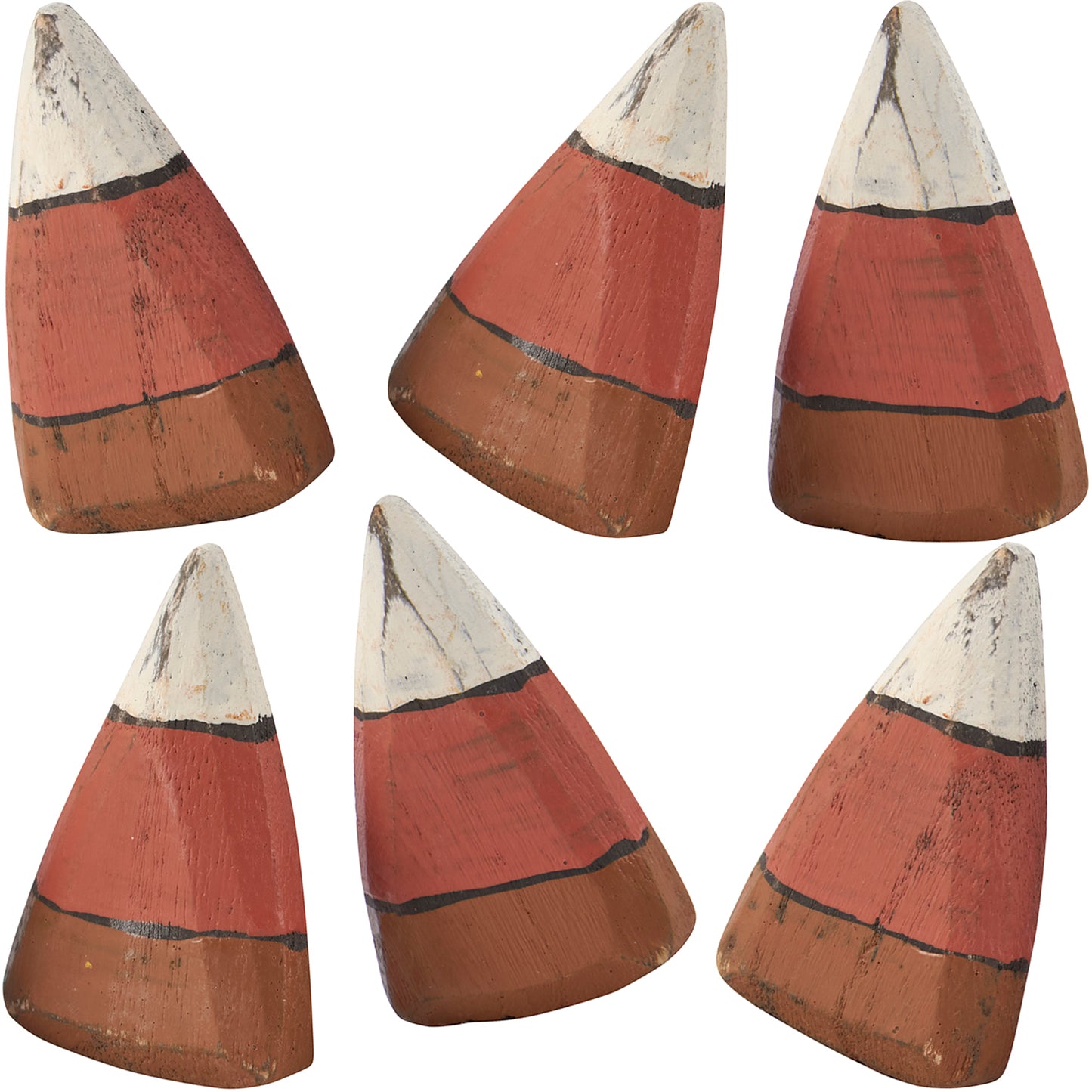 Wooden Candy Corn Sitter Set