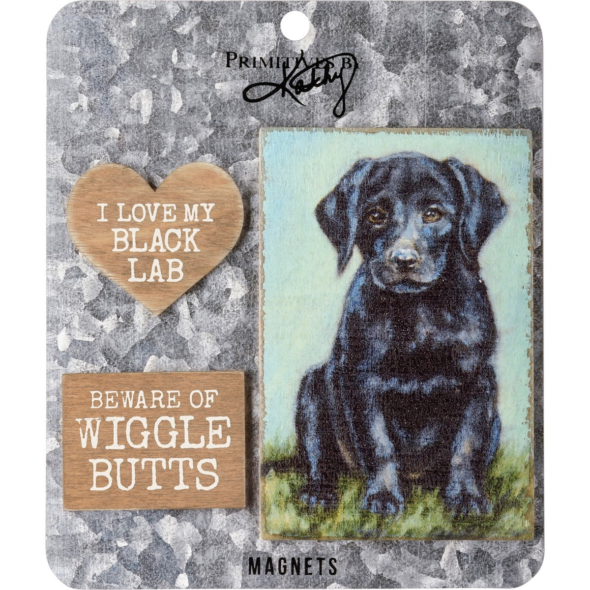 Black Lab Magnet