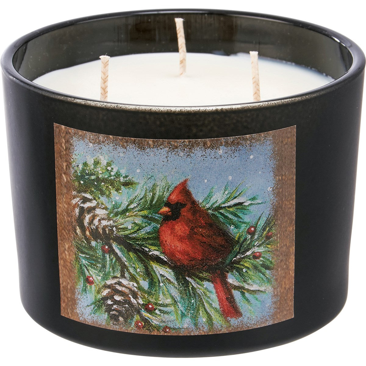 Christmas Cardinal Candle