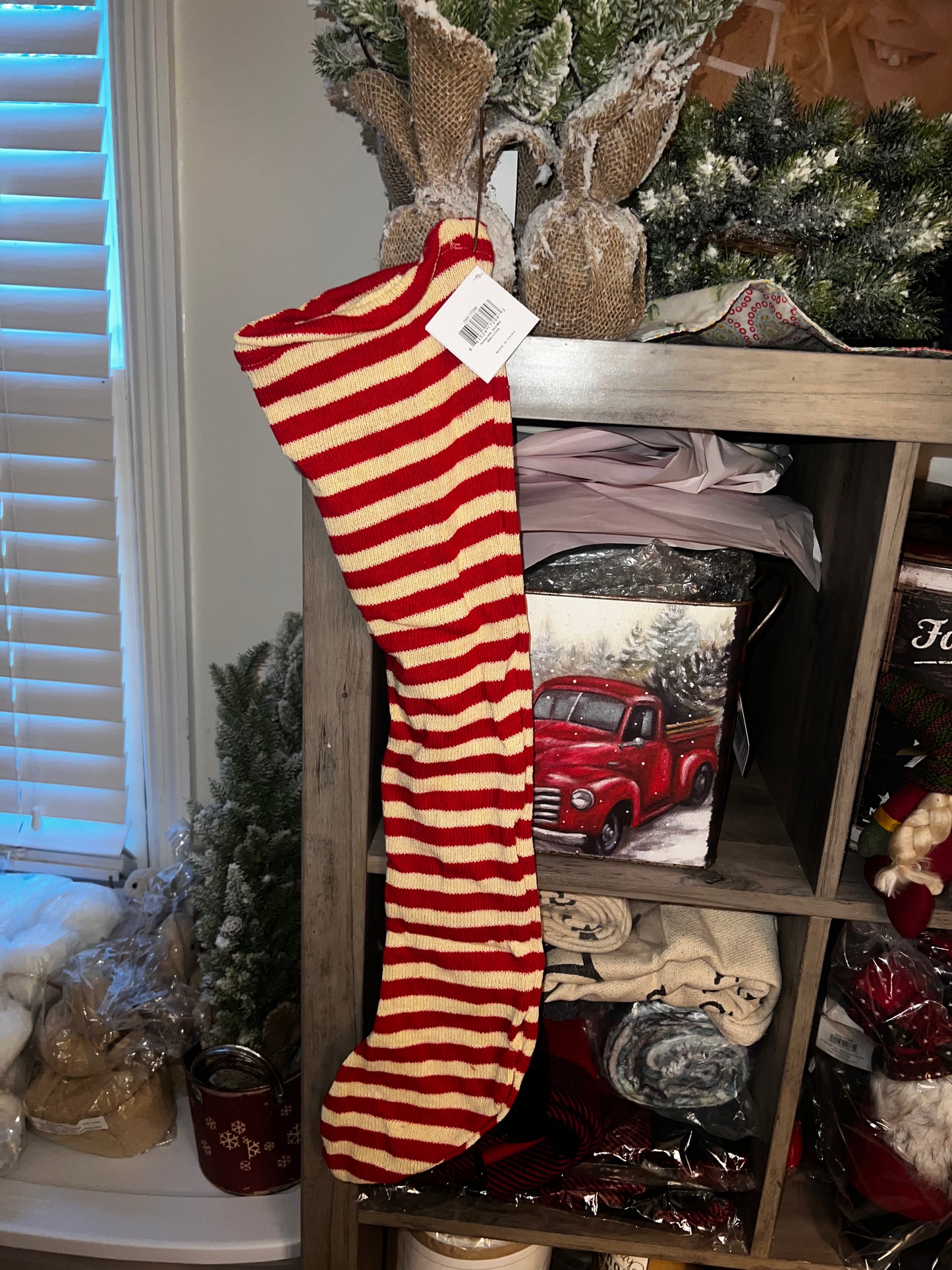 Jumbo Striped Stocking