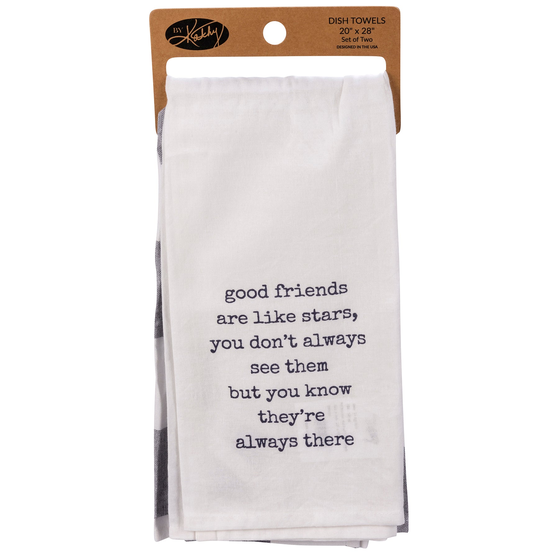 Set Of 2 Friends Country Kitchen Towel