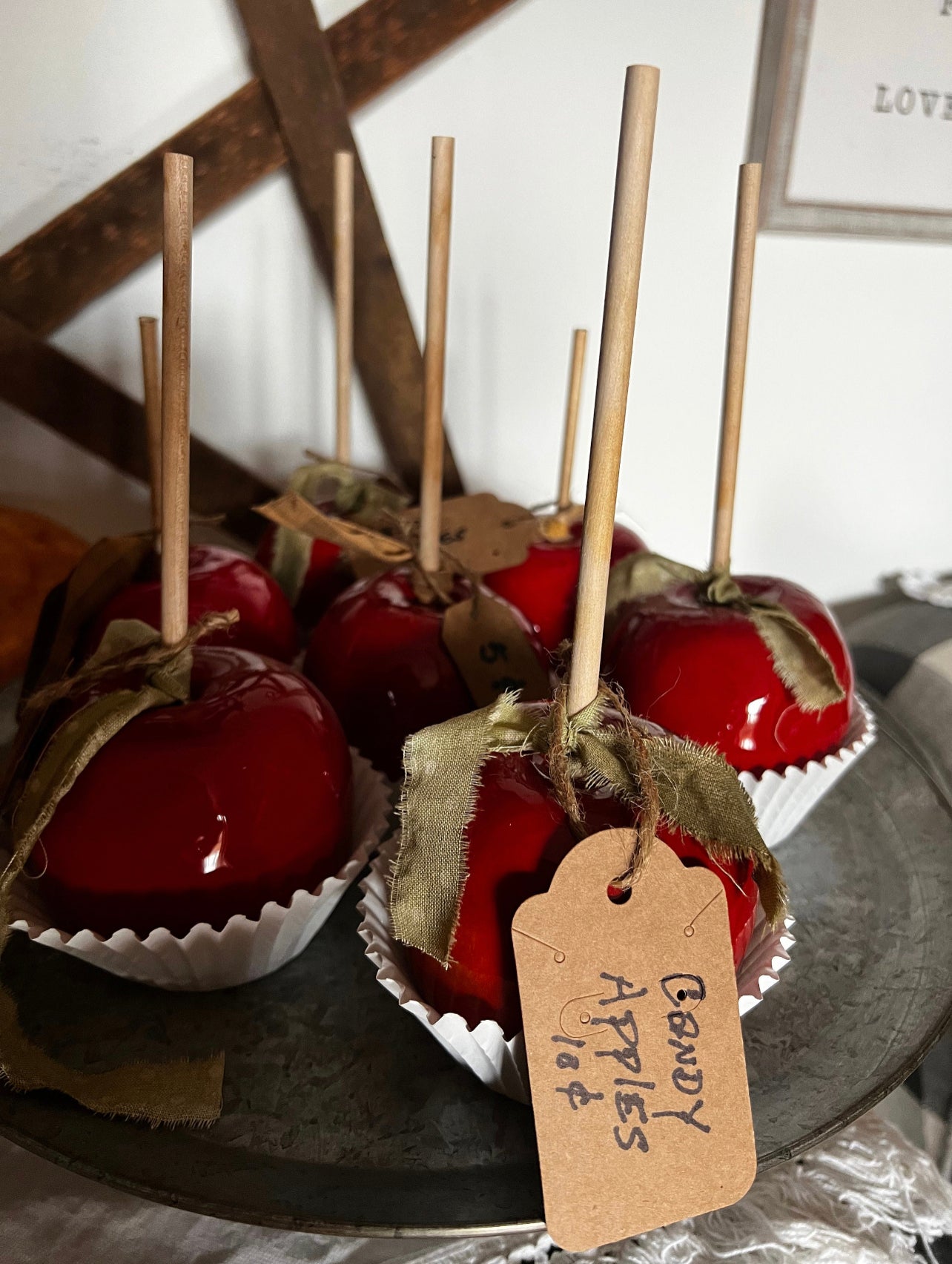 Faux Candy Apple