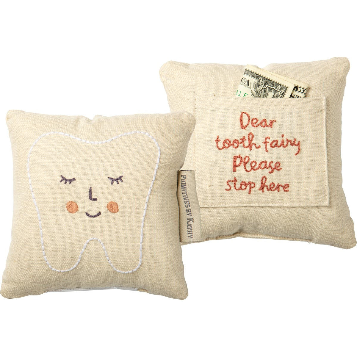 Tooth Fairy Pillow Pink