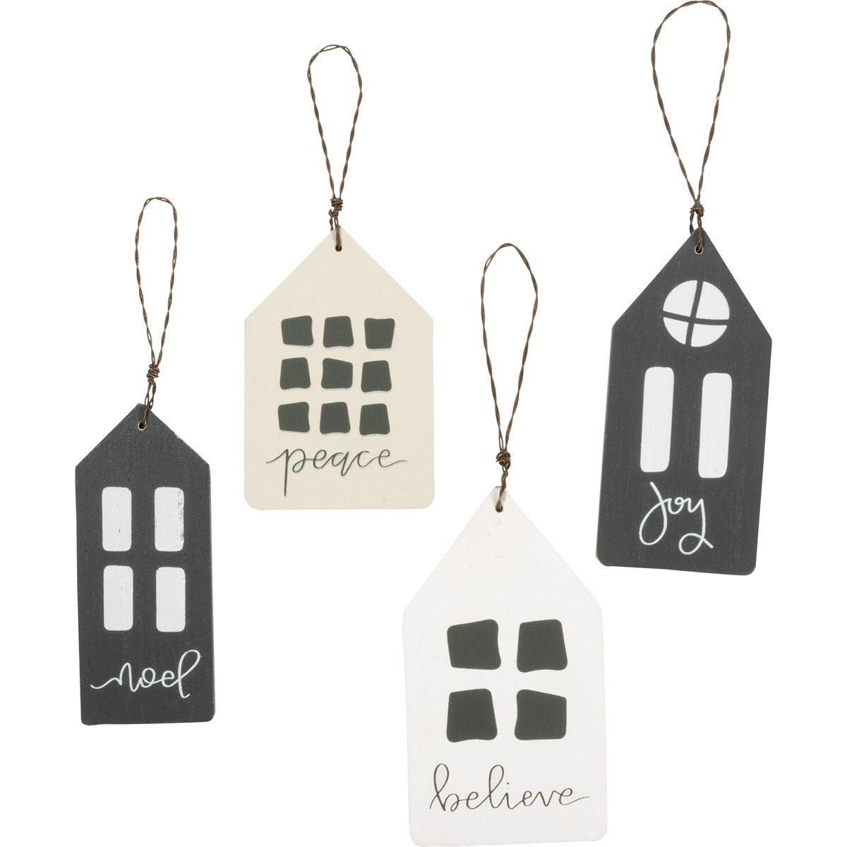 Primitive Houses Ornaments