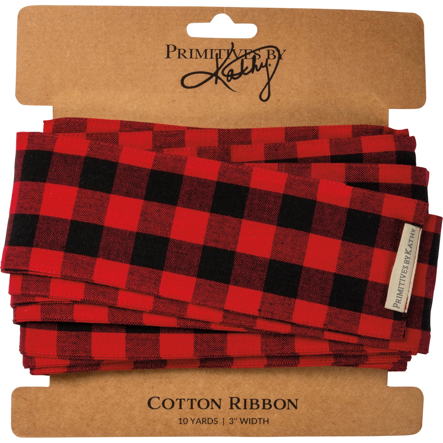 Wide Country Buffalo Plaid Ribbon