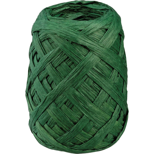 Ribbon- Green Raffia