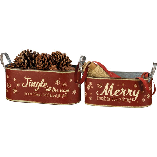 Sparkle All The Way Bin Set
