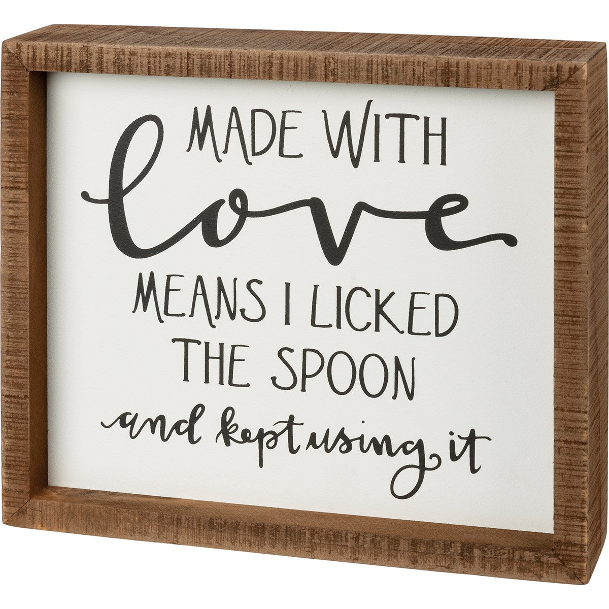 Made With Love Box Sign