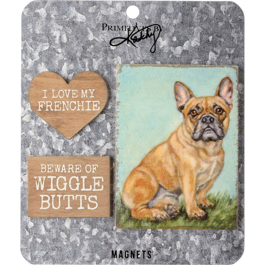 French Bulldog Magnet Set