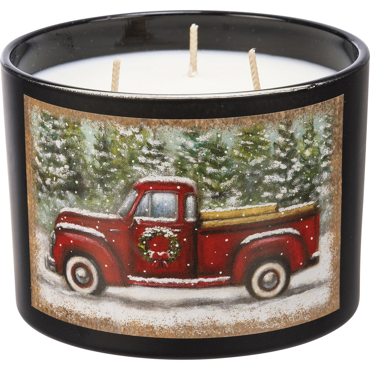 Red Truck Candle