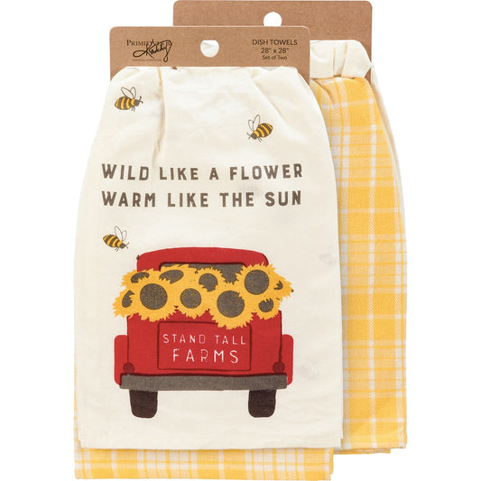 Kitchen Towel Set  Stand  Tall Farms