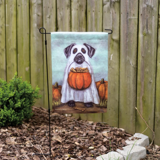 Ghost Dog Garden Flag