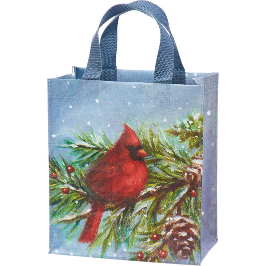 Christmas Cardinal Tote Bag