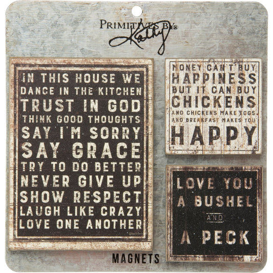 Rustic Magnets