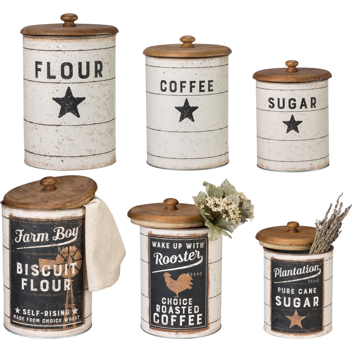 Farmhouse Canister Set