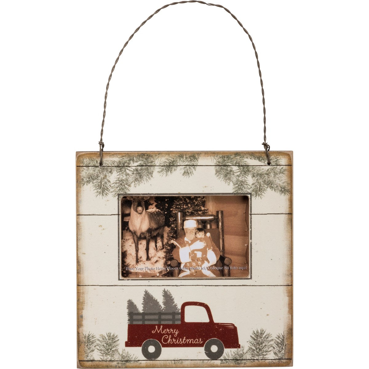 Mini Red Truck Frame