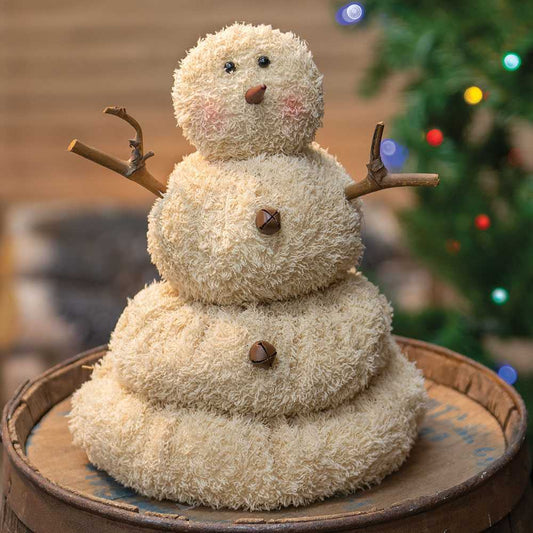 Rustic Large Melting Snowman