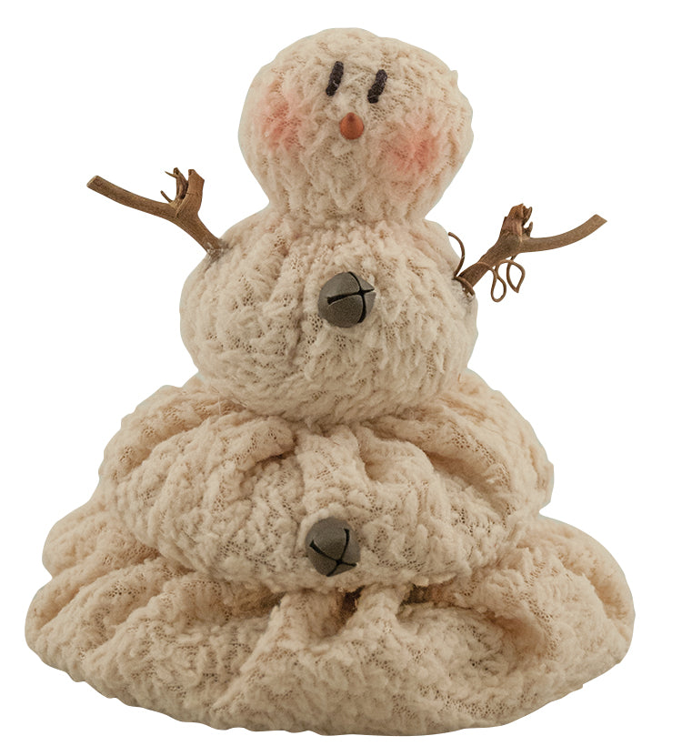 Medium Rustic Melting Snowman