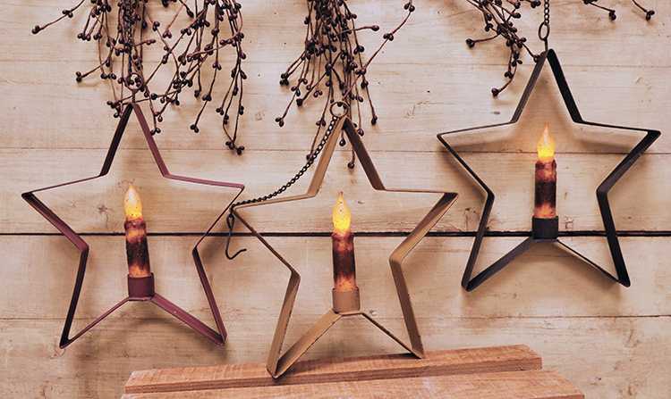 Rustic Hanging Star