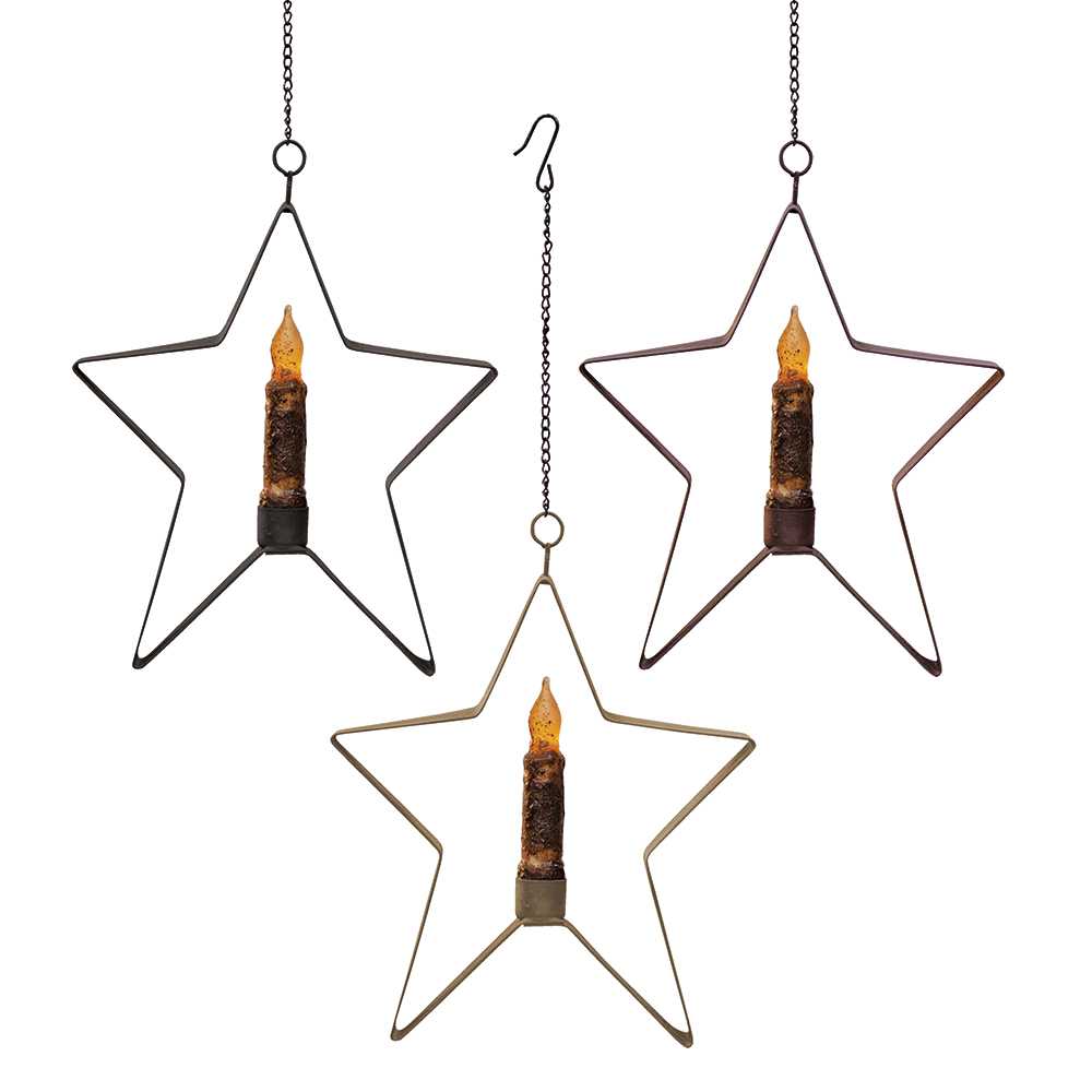 Rustic Hanging Star