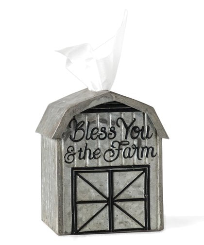 Bless You & the Farm Tissue Box