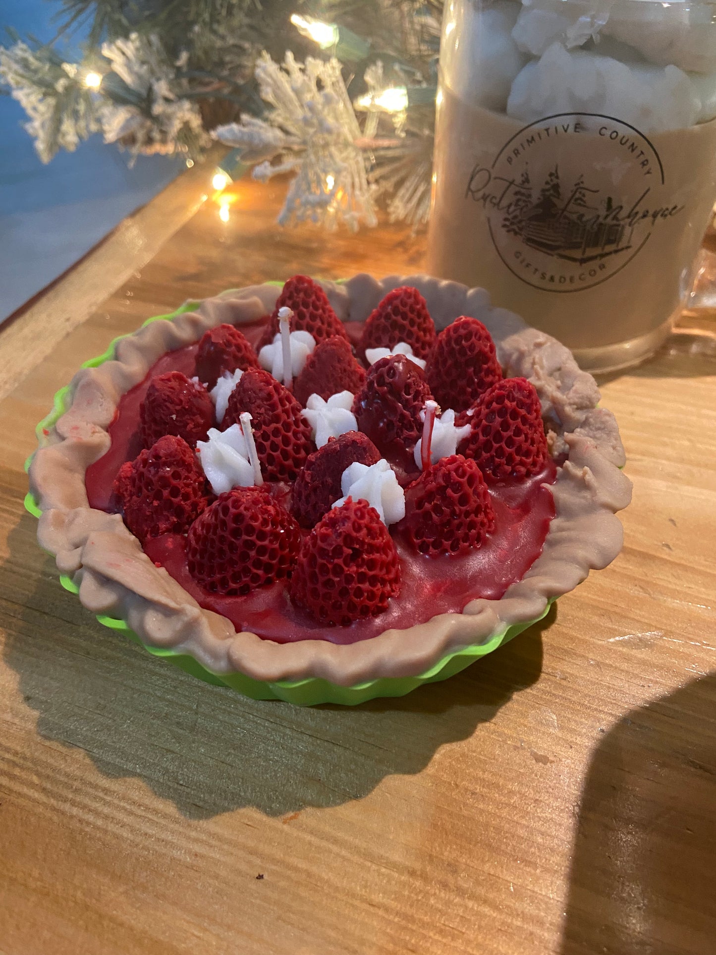 Strawberry Tart Candle