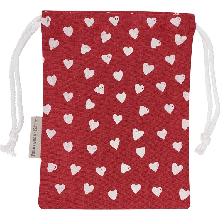 Set of 3 Valentine Pouches