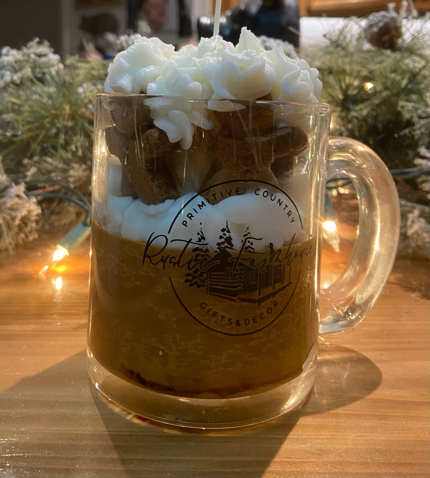 Gingerbread latte Candle